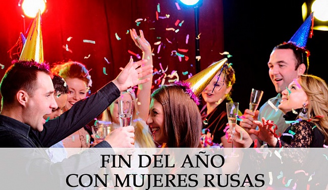 Agencia matrimonial mujeres rusas, fiesta fin del año con chicas rusas.